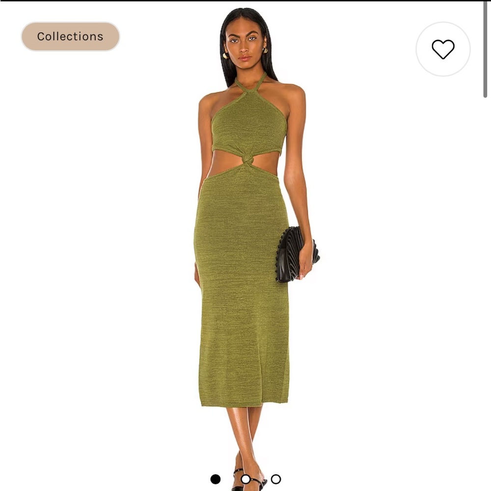 Cult Gaia green dress